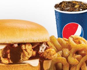 P - Chicken Tender Sandwich & Fries