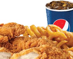 P - Chicken Tenders & Fries