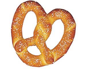 P - Pretzel - Cinnamon Sugar