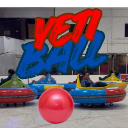 Yeti Ball in Ice Bumper Cars